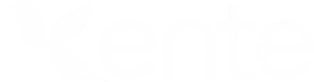 logo de kente con borde blanco